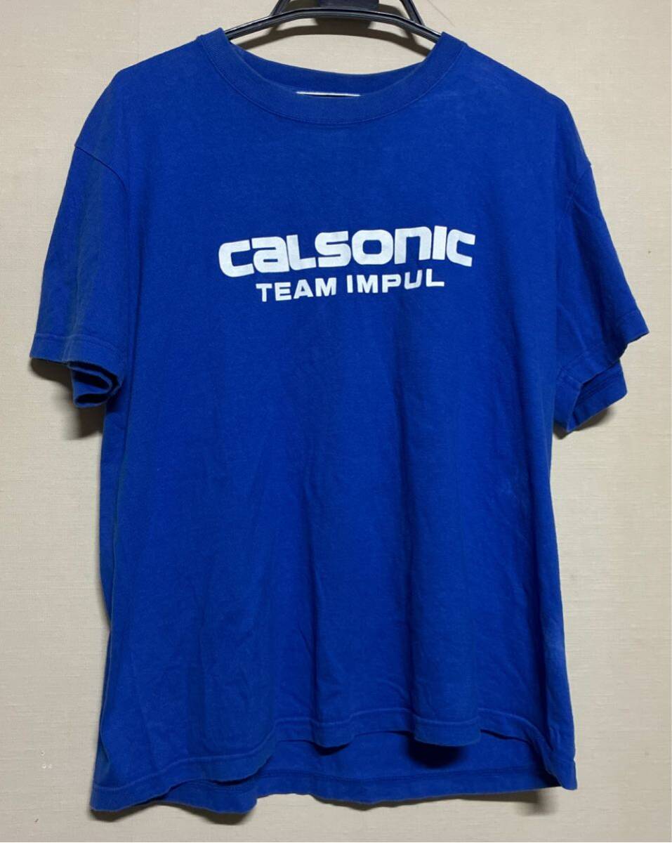 CALSONIC RACING TEAM Tシャツ Lサイズ R34GTR 2025年最新】カルソニック tシャツの人気アイテム - メルカリ