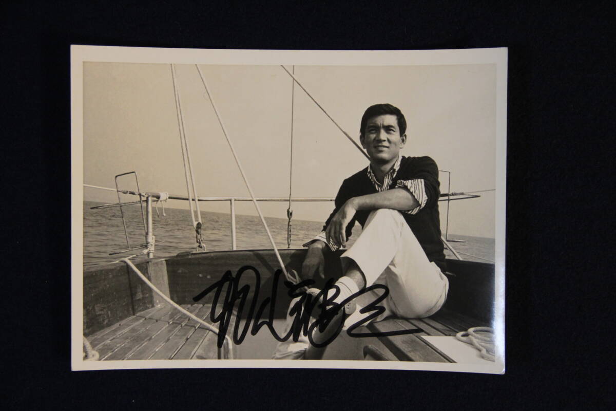 加山雄三　２０ｔｈ写真集・画集直筆サイン入り/リサイタルパンフレット 加山雄三 20th写真集・画集直筆サイン入り/リサイタル