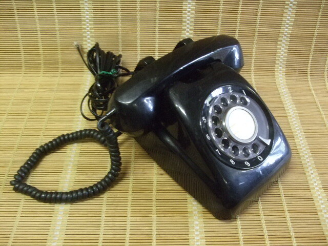Yahoo!オークション -「ダイヤル式黒電話」(電化製品) の落札