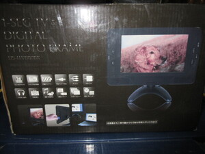 R070807 Выброшено Утилизация '8-дюймовый 1seg и цифровая фоторамка, в автомобиле, конечно, доступны', на складе, не проверено.