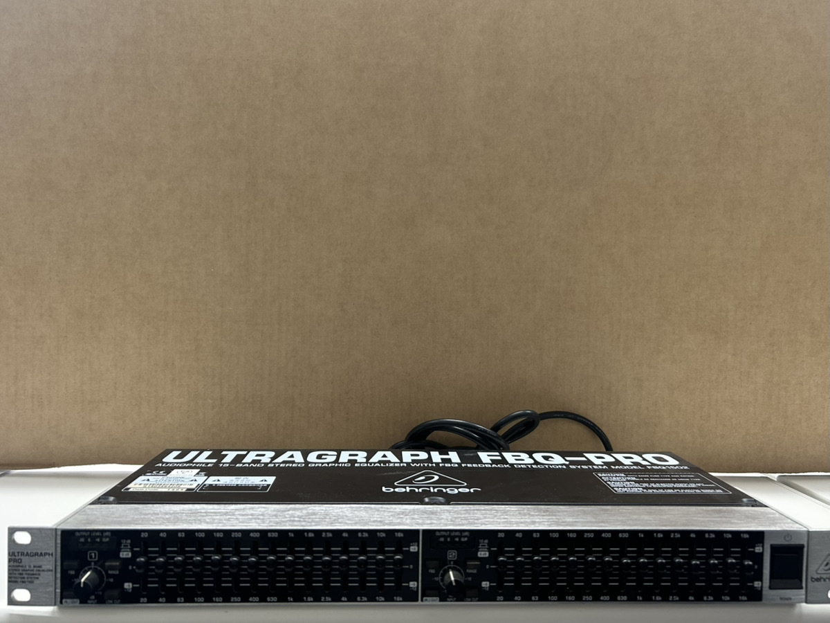 ULTRAGRAPH PRO FBQ1502 イコライザー Amazon.com: Behringer Ultragraph Pro Fbq1502 Ultra-Musical