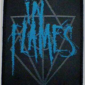 IN FLAMES 布刺しゅうパッチ(ワッペン) 新品未使用品