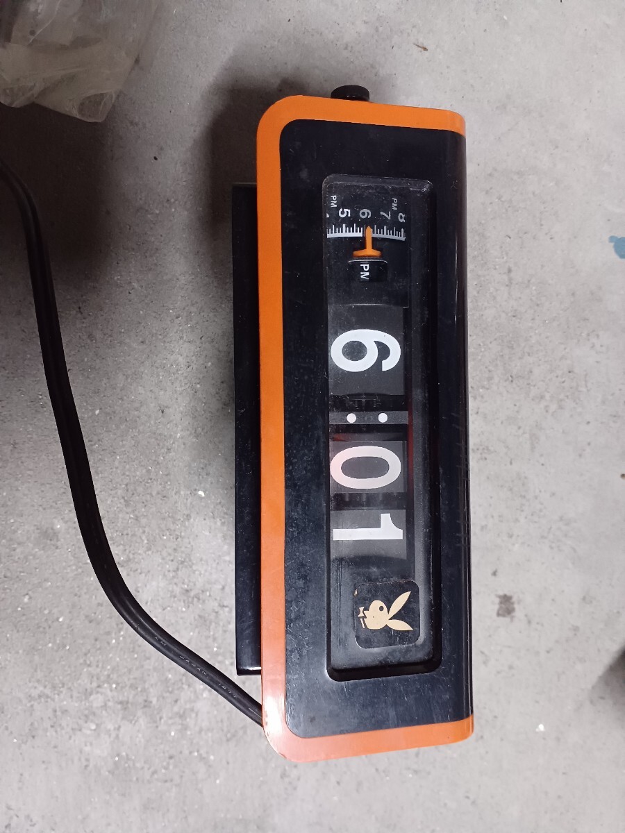 ナショナル 昭和レトロ ヤングスヤスヤ パタパタ時計 ナショナル 昭和レトロ ヤングスヤスヤ パタパタ時計