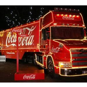 大型60cm / アメリカ看板シリーズ / コカ・コーラ ネオントラック / 新品看板 / 送料無料・匿名配送