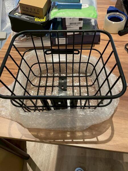 Q*x様 自転車 カゴ バスケット 前後汎用品ろかご 通勤者等用 クロスバイク