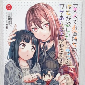 最新刊 「美人でお金持ちの彼女が欲しい」と言ったら、ワケあり女子がやってきた件。5巻 小宮地千 初版 中古品 送料無料