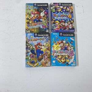 読込確認済み ゲームキューブ マリオパーティ 4 5 6 7 ソフト 4点まとめて 【送料無料】AAA0001S6983/0820