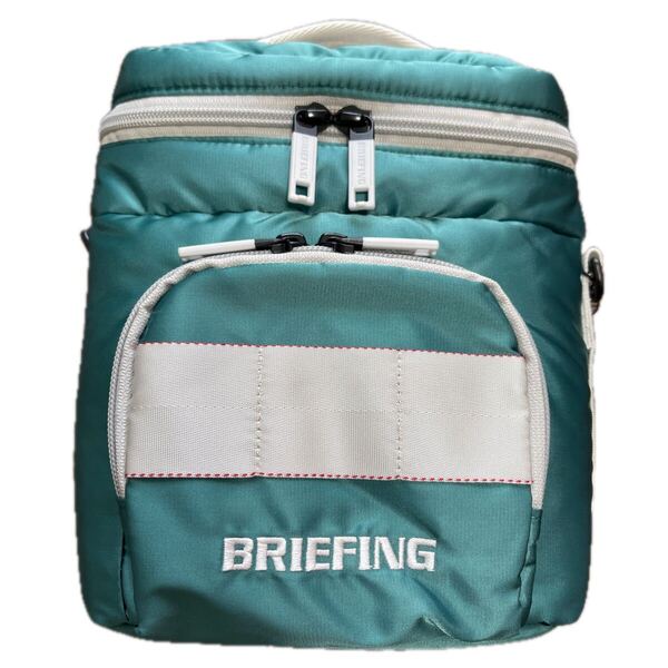 送料無料BRIEFING GOLFブリーフィング保冷クーラーカートバッグ高強度NYLON撥水性抗菌OUTポケットショルダー付ECO P.Green(大特価)新品