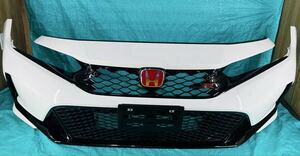 ホンダ シビック タイプR 現行型 純正 フロント バンパー グリル ソナーセンサー ロアグリル エンブレム バンパーフルセット