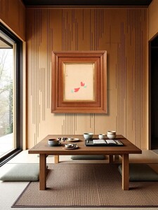 真作 三輪晁勢 日本画「苺ノ図」画寸 3号 新潟県出身 日本芸術院会員 堂本印象に師事 鋭い観察力と独自の色彩感覚 瑞々しいイチゴ 11296