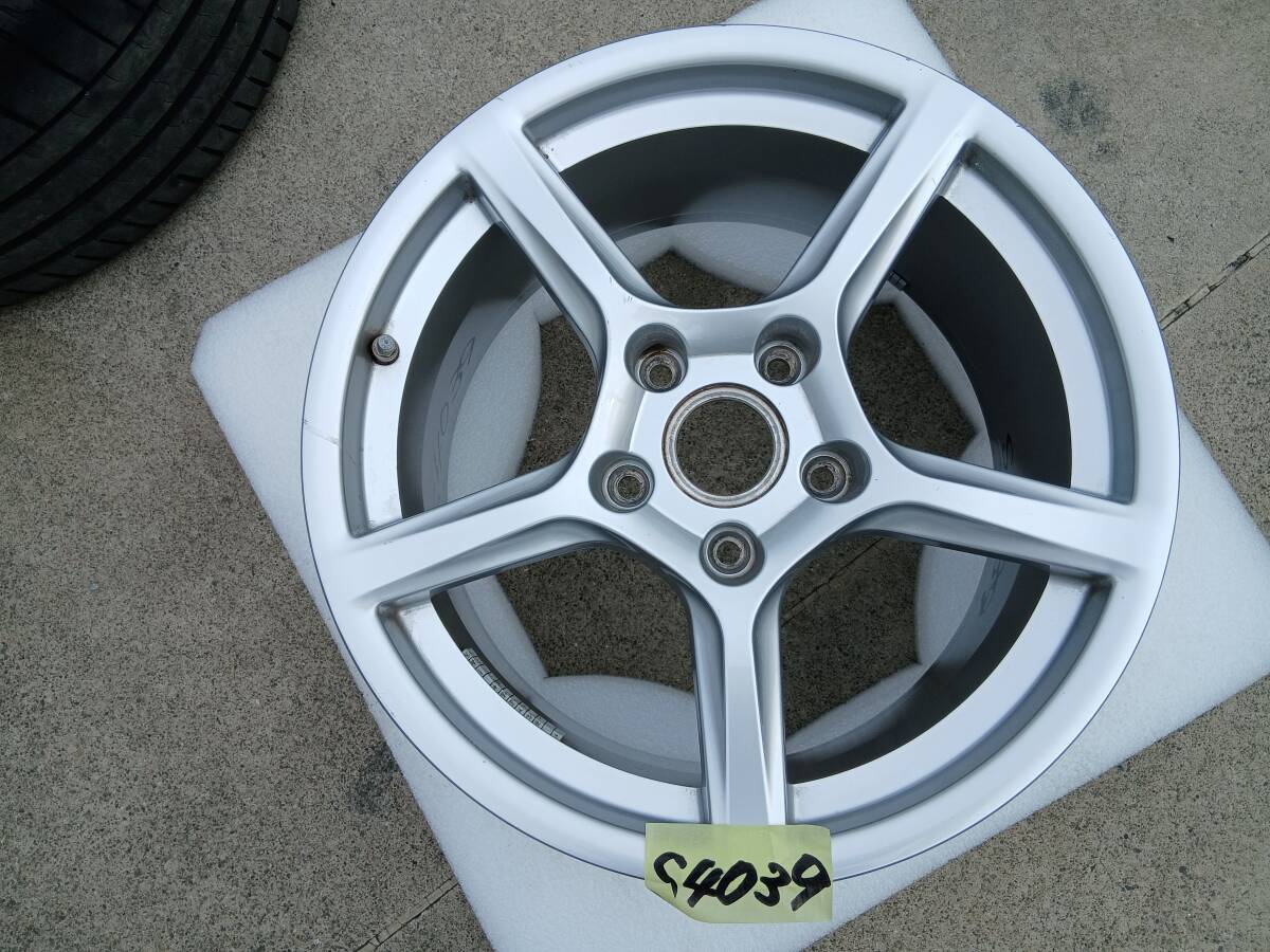 【yu122free】ポルシェ 18インチ ホイール 5本スポーク yu122free様専用】ポルシェ 18インチ ホイール 5本スポーク