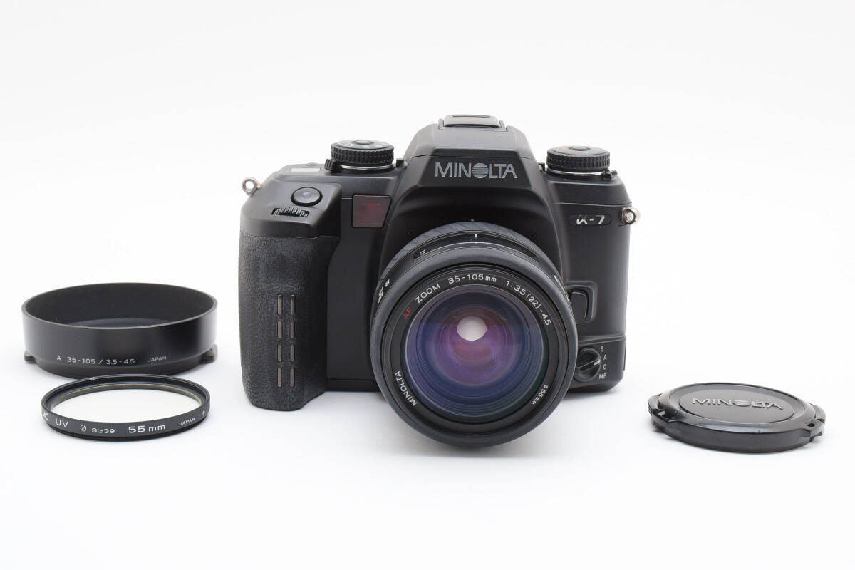 未使用ミノルタα-3700i レンズ35-80mm 35-105mmセット Yahoo!オークション -「minolta α3700i」の落札相場・落札価格