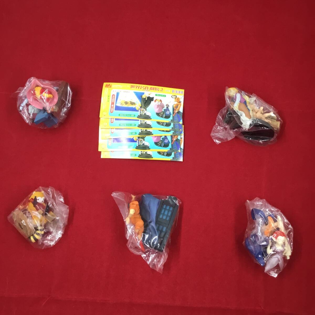 2001年 K&M 世界名作劇場 1 彩色版全5種セット ミニヴィネット 海洋堂 2001年 K&M 世界名作劇場 1 彩色版全5種セット ミニヴィネット