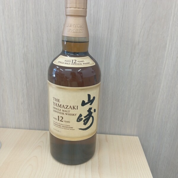 シングルモルトウイスキー山崎12年700ml 未開封