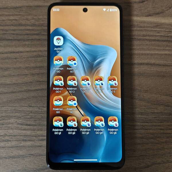 新品 motorola moto g34 8GB 128GB Black 位置偽装設定