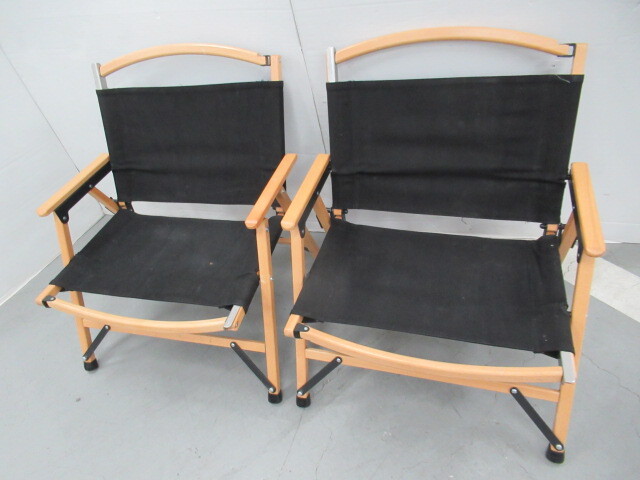 【新品未開封】フィールドア FIELDOOR ハイタイプ ブラック 2脚セット FIELDOOR（フィールドア） | ポータブルチェア ハイバック 高さ4