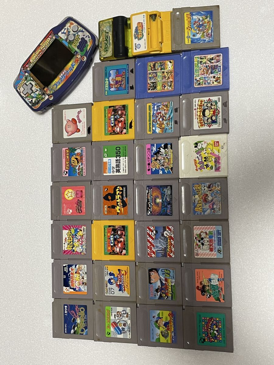 GBAソフト 70本 まとめ売り ダブり無し ゲームボーイアドバンス ソフト70本セット まとめ売り