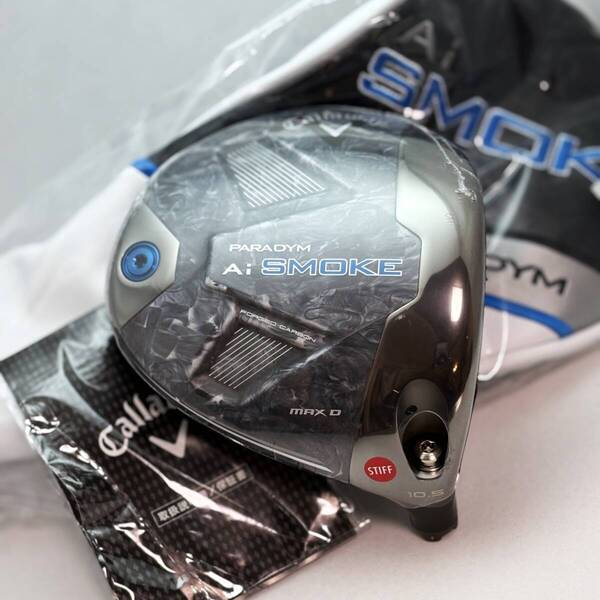 【新品・未使用!】キャロウェイ パラダイム Ai スモーク MAX-D 10.5 ドライバー ヘッド Callaway PARADYM Ai SMOKE MAX - D (管理#7B)