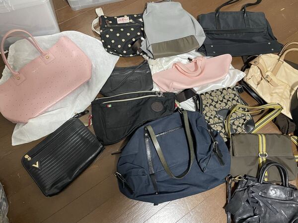 本物コーチCOACHキタムラオロビアンなどその他ブランド20点セットショルダートートボストンポーチクラッチバッグビジネスバックメンズ