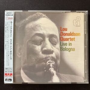LIVE IN BOLOGNA / ライヴ・イン・ボローニャ / LOU DONALDSON / ルー・ドナルドソン