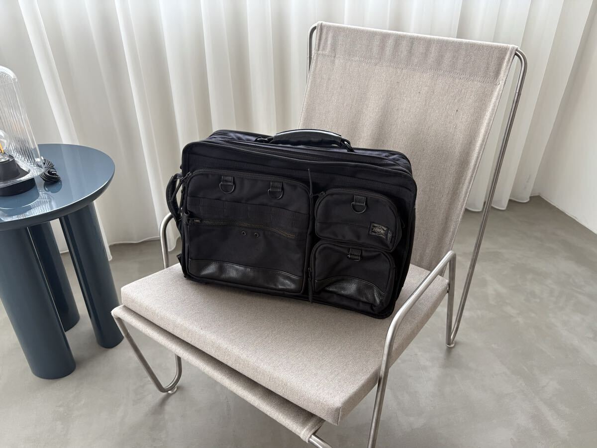 ポーター　アルファゲル　αゲル　3way リュック ハンドルの握りごこちを追求し、日々のビジネスシーンを手元から