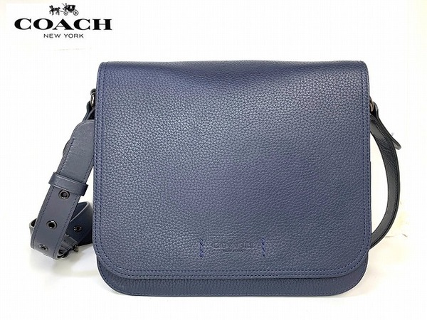 極美品★送料無料★ コーチ メンズ COACH サンバロナ レザー ゴッサム メッセンジャー バッグ ショルダーバッグ
