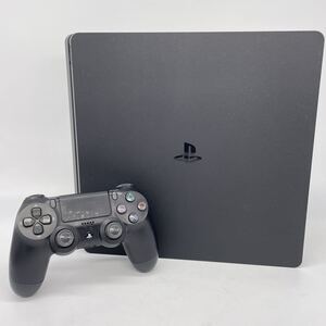 ★SONY PlayStation4 CUH-2000A ソニー PS4 プレイステーション4 ジェットブラック ゲーム機 本体 通電確認済 電源コード無 コントローラー
