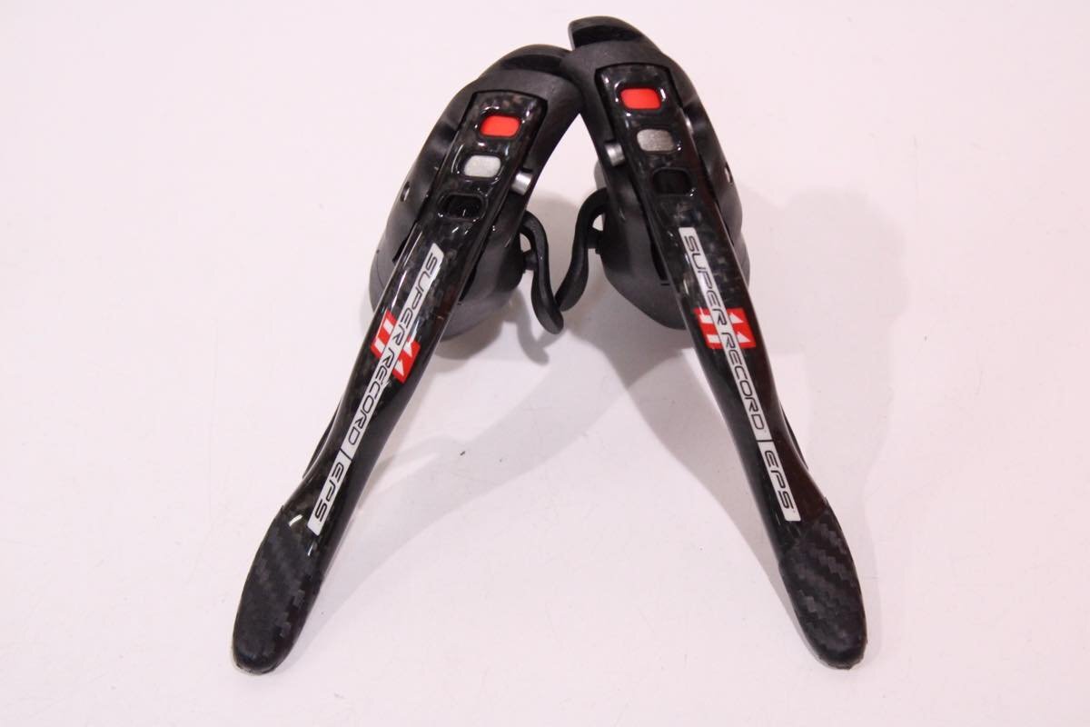 CAMPAGNOLO SUPER RECORD 11s シフトレバー左右　機械式 Campagnolo SUPER RECORD 11S シフト/ブレーキレバー左右セット