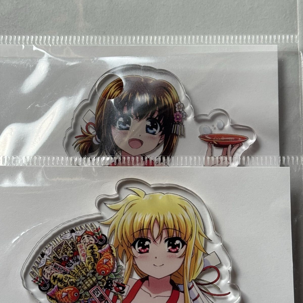 C105 卵屋 Lou リリカルなのは G.G.D 新刊＋アクスタ3種セット C103 卵屋 Lou 魔法少女リリカルなのは アクリルスタンド3種