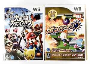ウィー Wiiソフト【スマブラ 大乱闘スマッシュブラザーズX 】【ボンバーマン】wii ソフト ウィーソフト スマッシュブラザーズ HUDSON