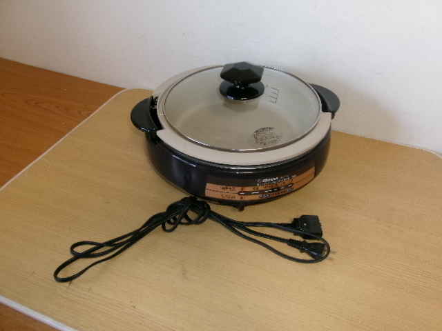 象印 グリルなべ あじまる 　EP-RV30TA ブラウン　1台4役 中古 象印 グリルなべ あじまる EP-RV30TA ブラウン 1台4役 中古 2025