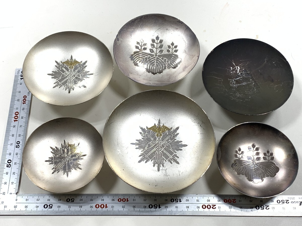 ☆ 純銀 SILVER ☆銀杯 銀盃 3点☆全て刻印あり☆総重量約422g☆酒器 Yahoo!オークション -「銀杯 純銀」の落札相場・落札価格