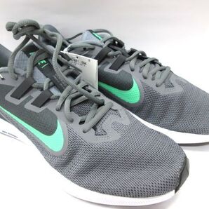 即決☆送料込み☆店内在庫品☆ナイキ☆メンズランニング☆ダウンシフター9☆AQ7481☆004グレー/グリン☆26.5センチ