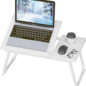 折りたたみテーブル ローテーブル 小さめ 折り畳み 一人暮らし 机 低い ミニテーブル 超軽量折畳み 5種類の高さ調整(ホワイト)