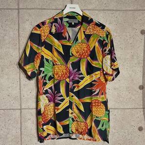 ONtheCORNER ITEM No.1997/YohjiYamamoto POURHOMME ヨウジヤマモトプールオム オープンカラーレーヨンアロハシャツ 11ss size:2