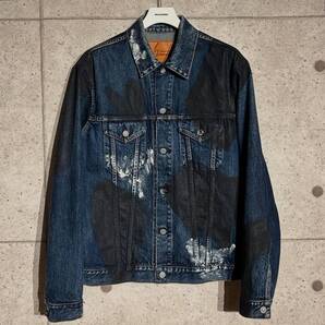 ONtheCORNER ITEM No.1980/YohjiYamamoto POURHOMME ヨウジヤマモトプールオム ペイント加工 デニムジャケット 22aw size:2