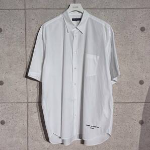 ONtheCORNER ITEM No.2022/COMMEdesGARCONS HOMME ロゴデザイン オーバーシルエットブラウス シャツ 24ss size:L PLUS プリュス