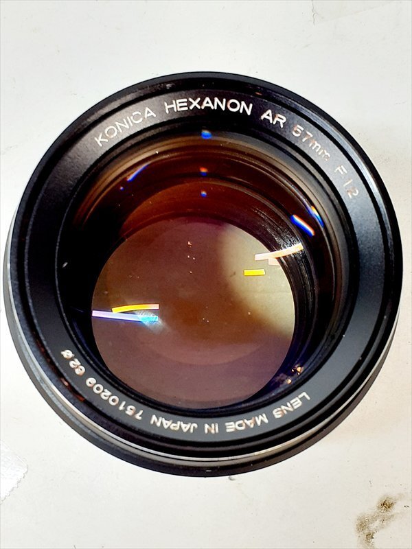 Yahoo!オークション -「konica hexanon 57mm f1.2」の落札相場