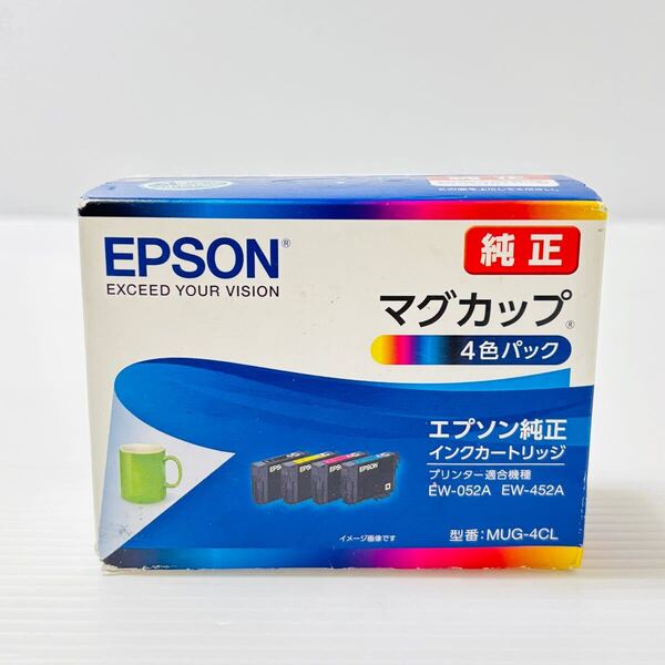 【未使用品】エプソン EPSON 純正 インクカートリッジ マグカップ 4色パック MUG-4CL 送料無料