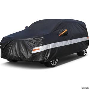 SUV汎用 車シートカバー ボディ保護 カーシート 日産セレナ エクストレイル 10層構造 防水防塵 紫外線 黄砂・台風対策 愛車を守ります