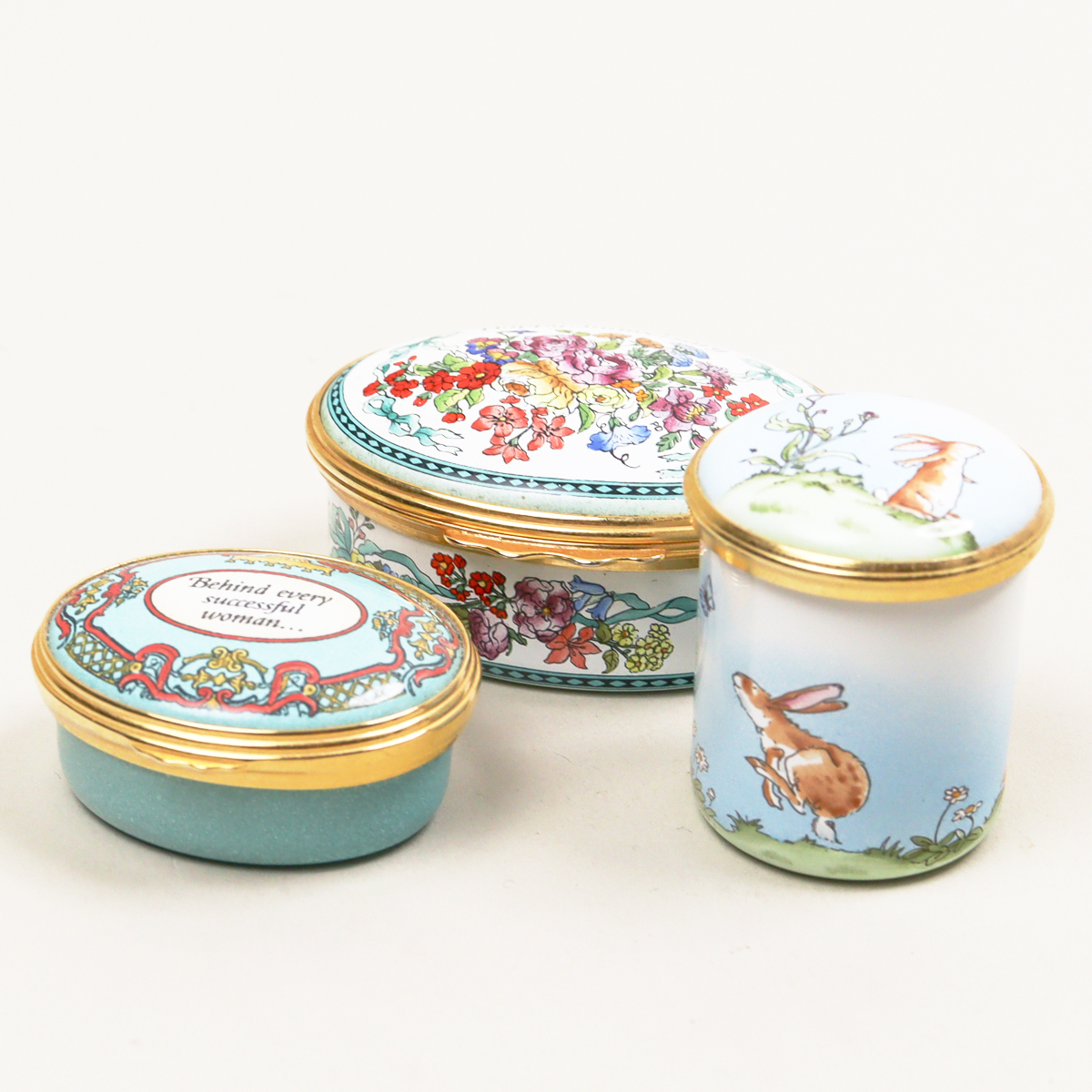 HALCYON DAYS エナメルボックス キャット 猫 薬ケース 小物入れ HALCYON DAYS エナメルボックス キャット 猫 薬ケース 小物入れ