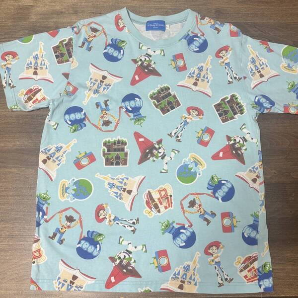 ◇東京ディズニーリゾート トイストーリー メンズ Tシャツ TOY STORY T-shirt tee