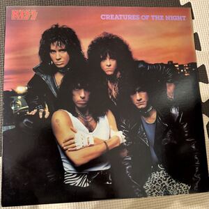 【LP】KISS キッス / Creatures of the Night 暗黒の神話 US盤 オリジナル 希少ジャケ ハードロック ヘヴィメタル 美盤
