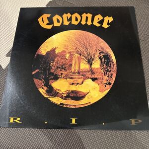 【LP】Coroner / R.I.P.(35188-25)国内盤 希少 レア