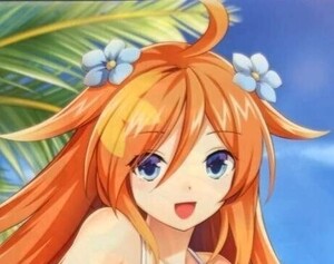 p087 ★クリアファイル★ PS4 ブイブイブイテューヌ ソフマップ限定特典 ネプテューヌ / ミイ 水着柄 超次元ゲイムネプテューヌ