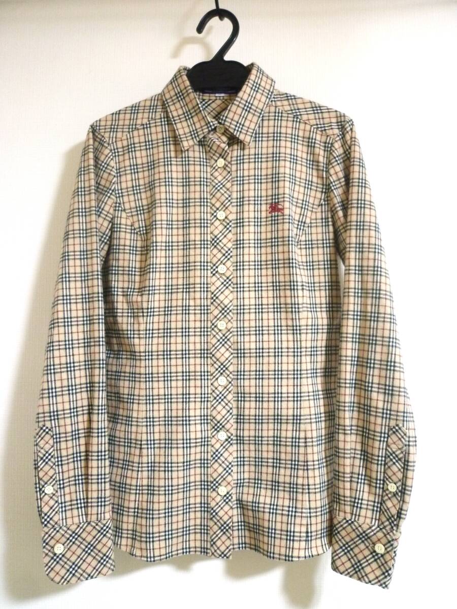 未使用タグ付☆バーバリーブルーレーベル　 長袖シャツ　36 2025年最新】Yahoo!オークション -バーバリー ブルーレーベル