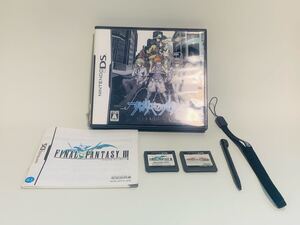 Nintendo DS ゲームソフト 純正 ストラップ タッチペン 5点 セット すばらしきこのせかい ファイナルファンタジー3 マリオカートDS