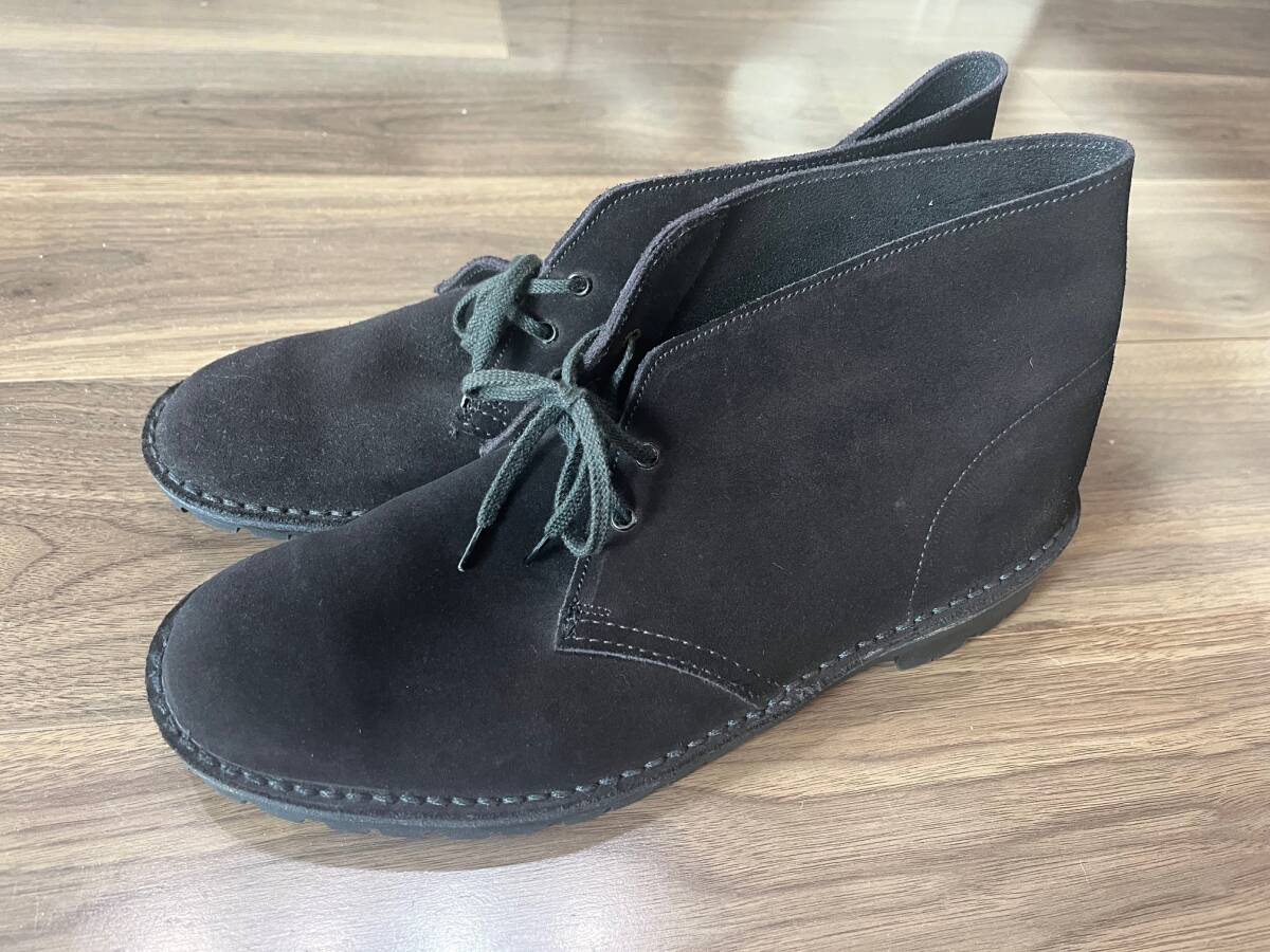 【極美品】クラークス ビジネスシューズ 26.5㎝ Clarks 革靴 黒レザー 極美品 Clarks クラークス LT Slip スリッポン ブラック