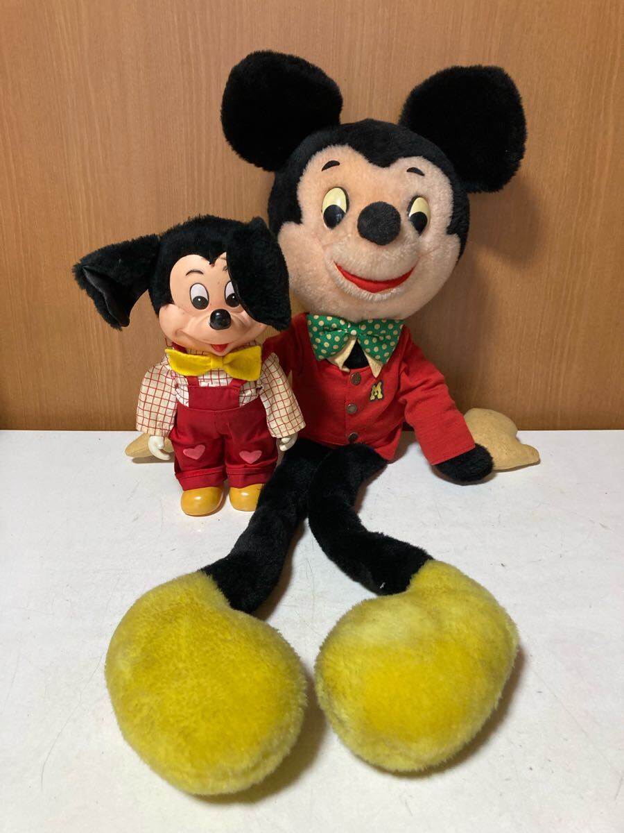 ぬいぐるみ 人形 90s ミッキーマウス USA製 ディズニーランド ビンテージ ディズニーランド ミッキーぬいぐるみ レトロ 人形 ヴィンテージ