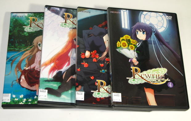 Rewrite アニメ 未開封BOX 再販 Amazon.co.jp: Rewrite (完全生産限定版) 全13巻セット 連動